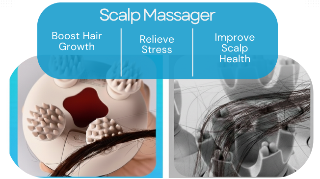 5 Powerful Benefits of Using a Scalp Massager with Red Light Therapy